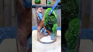 How to Making of A Mini Garden With Captions amazing [upl. by Ogu]