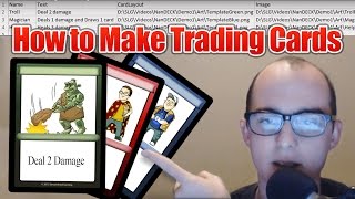 How to Make Trading Cards using NanDeck [upl. by Roter180]