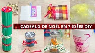 Cadeau de Noël DIY  7 idées de bricolage faciles [upl. by Akeirahs910]