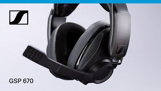 Sennheiser GSP 670 Wireless Gaming Headset [upl. by Bordiuk237]