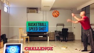 PE At Home “Basketball SpeedShot” Challenge [upl. by Rexanna]