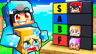 Rating My Friends In Minecraft [upl. by Esikram]