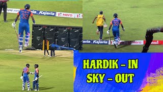 Hardik Pandya’s mass entry after SKY’s dismissal  hardikpandya suryakumaryadav [upl. by Freddy]