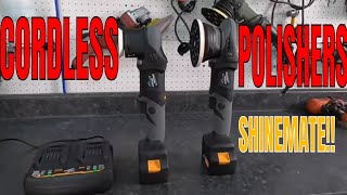 CORDLESS ShineMate EB351 515 Orbital Polisher Review [upl. by Riba]