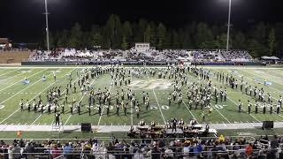 Appalachian State Marching Mountaineers Halftime Show quotBritish Invasionquot Catawba Ridge Band Beat [upl. by Jankell272]