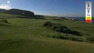 Bamburgh Castle Golf Club Hole 3 Quarry [upl. by Rosenstein]