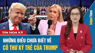 KAROLINE LEAVITT CÔ THƯ KÝ NHÀ TRẮNG TRẺ NHẤT LỊCH SỬ HOA KỲ MÀ TT TRUMP ĐÃ CHỌN CÓ GÌ ĐẶC BIỆT [upl. by Lallage931]