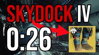 Legend Skydock IV Speedrun in 26 Seconds [upl. by Stoops]