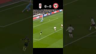 FULHAM VS BRENTFORD 🔥 highlight english premier league shorts [upl. by Rizika533]