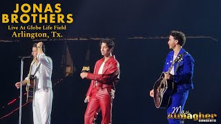 Jonas Brothers  Live At Globe Life Field Arlington Tx 2023 Dallas Tx [upl. by Di564]