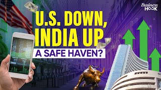 Why Indias Stock Market Could Be a Safe Haven in a US Recession [upl. by Andert443]