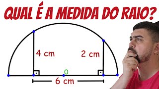 💥🔥ESSA QUESTÃO GERA MUITA DÚVIDA NOS CONCURSOSGEOMETRIA PLANACIRCUNFERÊNCIATEOREMA DE PITÁGORAS📚🎥 [upl. by Rebna]