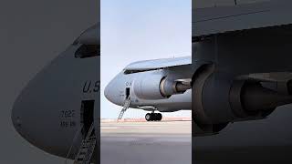 Refueling the Gigantic C5M Super Galaxy Airplane [upl. by Gadmann551]