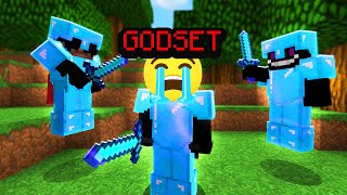 The HARDEST GODSET PvP IN MINECRAFT… [upl. by Solracesoj]