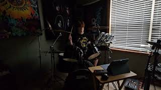 Pantera 5 Minutes Alone Drum Cover [upl. by Yablon298]