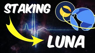 How To Stake LUNA Using Terra Station [upl. by Orsay563]