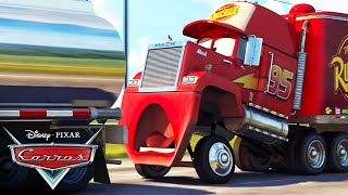 Aventuras Hauler com Mack e Relâmpago McQueen  Pixar Carros [upl. by Irollam34]