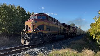 Mechanical Bell Crossing CPKC 238 KCS 4607 CP 8201 at Quigley [upl. by Gupta295]