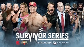 WWE Survivor Series 2014 Team Authority vs Team Cena  WWE 2K15 PS4 Predictions [upl. by Mellar]