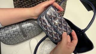 Goyard Bags Pros and Cons  Mini Anjou Belvedere PM Boheme and Plumet [upl. by Raynah]