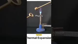 Demonstration of Thermal Expansion🌡️ physics shorts viralvideo youtubeshorts shortvideo [upl. by Nathan]