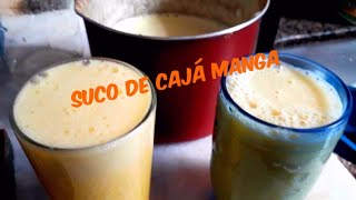 APRENDA A FAZER UM DELICIOSO SUCO DE CAJÁ MANGA [upl. by Falzetta]