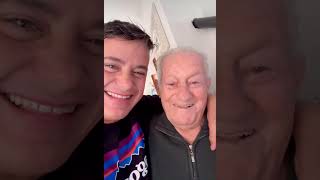 Nonno Faustino e nonna Maria contenti della sorpresa di Carletto [upl. by Atikehs]