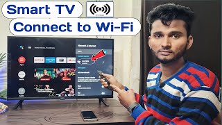 How to Connect Wifi in Smart TV  Smart TV Connect to Wifi  LED TV Connect to Wifi  wifi rajtech [upl. by Nnylcaj]