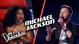 EXCEPTIONAL Michael Jackson covers  The Voice Best Blind Auditions [upl. by Arim]