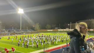 Catawba Band Day  Pregame Sequence wCombined High Schools 11162024 [upl. by Midan]