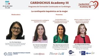 Actualización Médica –La cardiopatía isquémica en la mujer [upl. by Eelesor]