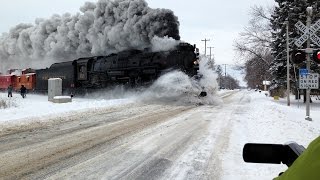 AWESOME The REAL Polar Express Pere Marquette 1225 Train Talk for Kids from Kids [upl. by Ahsilrak]