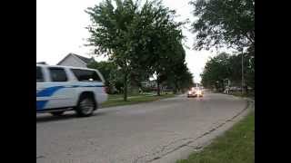 2014 North Aurora Days lights and Siren Parade [upl. by Popelka262]