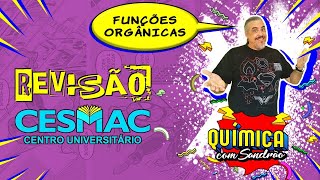 FUNÇÕES ORGÂNICAS  Nomenclatura das Funções Orgânicas  Questão 09  CESMAC 20242 [upl. by Amik]