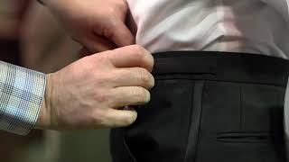 How to Adjust Your Tuxedo Pants [upl. by Arianie]