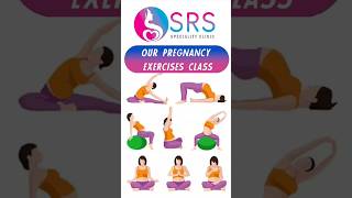 Pregnancy exercise class  healthy pregnancy journey  major step towards normal delivery [upl. by Naitirb]