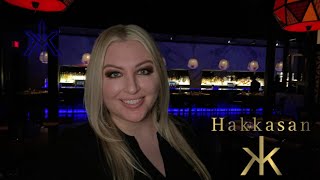 HAKKASAN LAS VEGAS Dinner at MGM Grand [upl. by Anert]