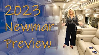 2023 Newmar Motorhome Lineup Preview  Walk through each RV in detail with Angie [upl. by Yesoj]