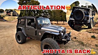 APNA JHOTTA AA GYA WAPIS💪😍 OFFROAD TEST ♥️THAR ALMOST TOPPLED😩ISHAN8777 [upl. by Luigino]