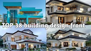 TOP 38 house front  modern house design  front house [upl. by Nostaw92]