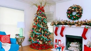 Designer Christmas Tree Decorating Ideas [upl. by Oeht]