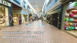 Torremolinos city center walking tour 4k resolution Near by Malaga Andalusia costa del sol Spain🇪🇸 [upl. by Sessler]