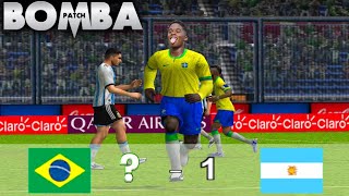 ENDRICK BRILHA CONTRA ARGENTINA em PLENO LA BOMBONERA  Bomba Patch  Rumo a Copa 2026 4 [upl. by Neelyahs]