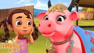 गैया मेरी गईया Gaiya Meri Gaiyya Baby Songs in Hindi and Kids Cartoon [upl. by Eelram]