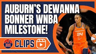 Former Auburn Basketball Star DeWanna Bonner Moves Up WNBA Leaderboard [upl. by Brittaney662]