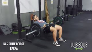 KAS Glute Bridge con Barra [upl. by Rusty555]