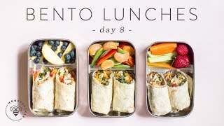 3 Healthier BENTO BOX Lunch Ideas 🐝 DAY 8  HONEYSUCKLE [upl. by Kaye102]