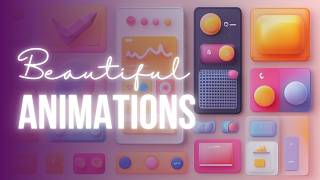 📱 Beautiful Animations For Your App • Flutter Tutorial [upl. by Borries]