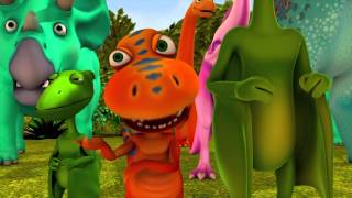 Ankylosaurus Acres  Dinosaur Train  The Jim Henson Company [upl. by Ahsercel]