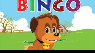 Bingo Dog Song  FlickBox Nursery Rhymes With Lyrics  Kids Songs  Cartoon Animation for Children [upl. by Flem]